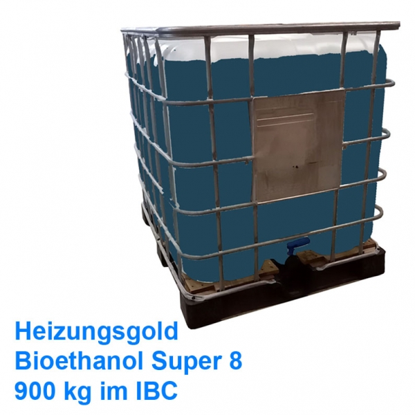 Antifreeze Heizungsgold Bioethanol Super 8, 1.000 liters in IBC